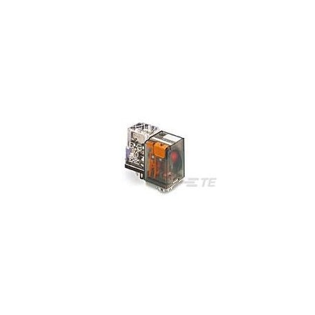 Te Connectivity Power/Signal Relay, 2 Form C, Dpdt, Momentary, 2020Mw (Coil), 10A (Contact), Ac Input, Ac Output,  1-1393105-2